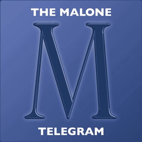 malone telegram|More.